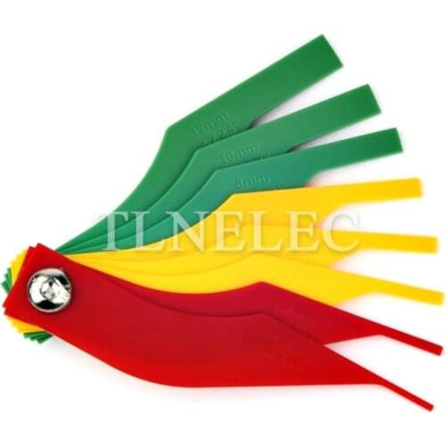 Brake Pad Scale Brake Pad Thickness Ruler Brake Pad Measuring Instrument Wear Measuring Instrument Brake Pad Measuring Tool