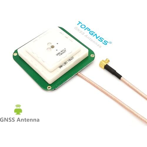 Small size High precision built-in GNSS antenna RTK UAV base station gnss antenna for ZED-F9P gps antenna MCX AN506GX TOPGNSS