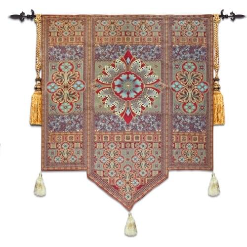 Moroccan nikita 167 * 137cm aubusson home textile soft decorative picture wall hanging tapestry pt-74