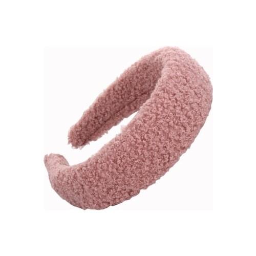Fashion Wool Headband Thick Warm Winter Hair band For Women Handmade Girls Headwear Wide Woven Accessories