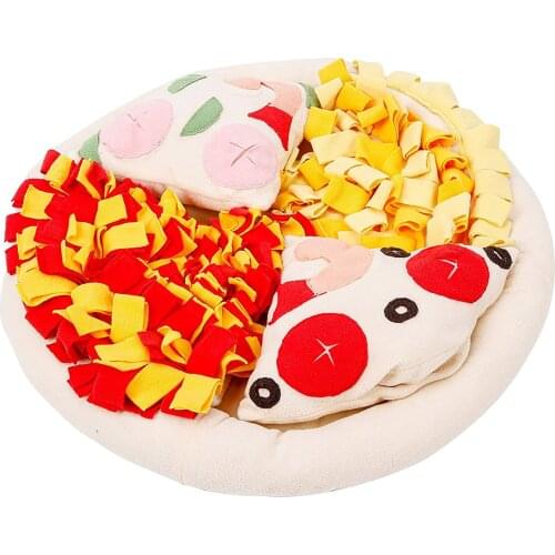 Pet Slow Feeder Dog Toys Snuffle Mat Sniffing Pad Blanket IQ Foraging Skills Training Feeding Mat Cat Puppy Training Puzzle Toy