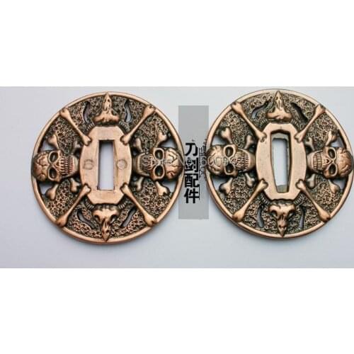 Forged fitting Accessory Tsuba case part for Katana WUSHU sword saber broadsword