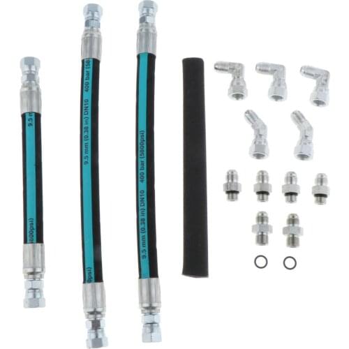 Oil Pump Hoses Lines fit for Ford Powerstroke 94-97 3.7L Green