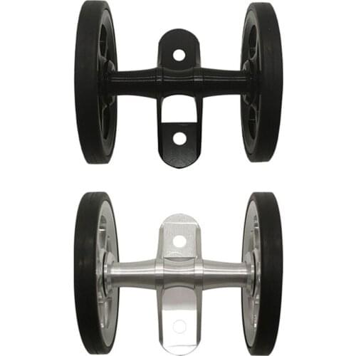 For Brompton Folding Bike Mudguard Easy Wheel CNC Aluminum Alloy Bicycle Big Wheelset Mud Gear Double Wheels