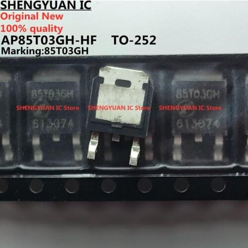 10pcs/lot AP85T03GH 85T03GH AP85T03GH-HF TO-252 AP85T03H 85T03H 30V 75A N-CHANNEL MOSFET 100% new imported original 100%quality