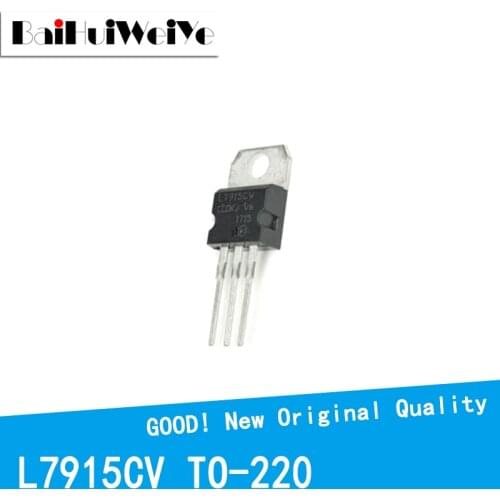 10Pcs/Lot L7915CV TO-220 L7915 TO220 L7915C 1.5A/15V MOS FET New and Original IC Chipset Three-Terminal
