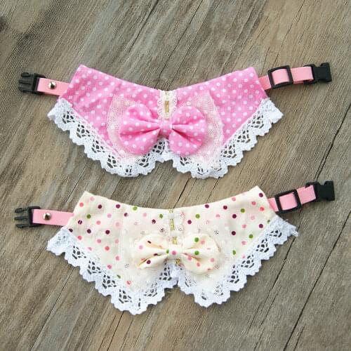 Pet Dog Accessories Cat Chihuahua Yorkshire Poodle Pomeranian Pug French Bulldog Corgi Dog Collar Bibs Pet Products Dropshipping