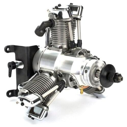 Rc Saito Engines Parts Four-Stroke Engine 33cc 3-Cylinder Gas Radial Engine: BS (SAIEG33R3)