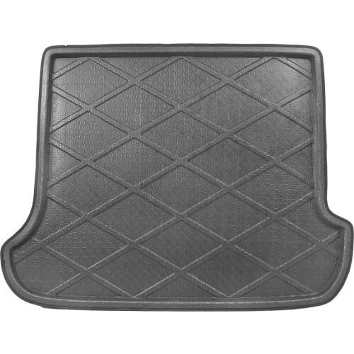 For 2003-2009 TOYOTA Land Cruiser Prado J120 Series Boot Mat Black Car Rear Trunk Liner Sheet Cargo Mat Carpet Car Accessories
