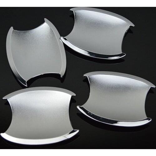 FUNDUOO New Chrome Car Door Handle Cup Bowl For Honda CRV CR-V 2007 2008 2009 2010 2011 Free Drop Shipping