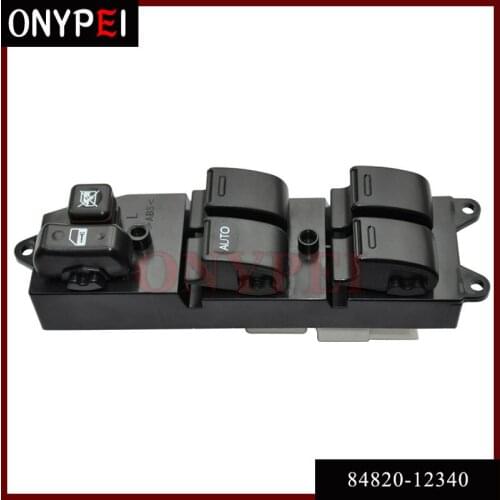 Power Window Master Control Switch 84820-12340 For Toyota Corolla 7AFE 4AFE 3ZZFE 84820-42060 84820-60110