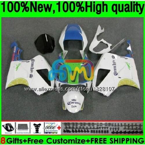 Body For HONDA White blue VTR1000 RC51 SP1 SP2 01 02 03 04 05 06 148BS.4 VTR 1000 2000 2001 2002 2003 2004 2005 2006 Fairings