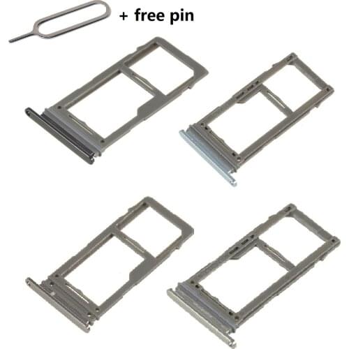 OEM For Samsung Galaxy S10 G973 / S10 Plus G975 Single SIM MicroSD Card Tray Holder + Eject Pin
