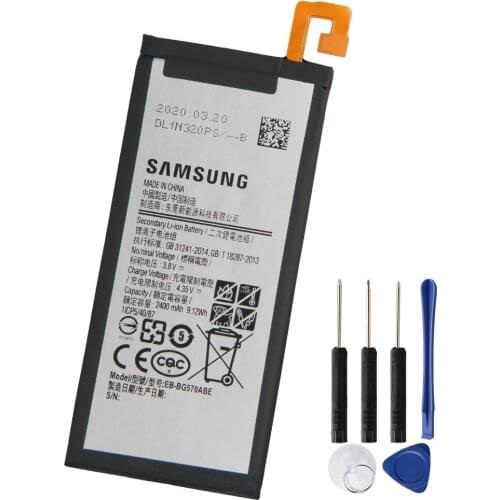 SAMSUNG Original Replacement Battery EB-BG57CABE EB-BG570ABE For Samsung Galaxy 2016 Edition On5 G5700 G5510 J5 Prime 2400mAh