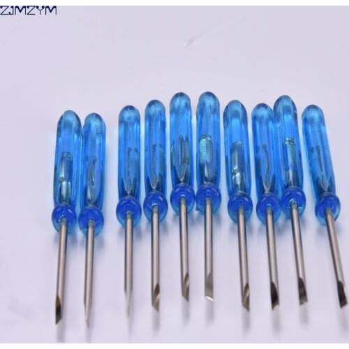 Wholesale 50PC/set 2.0MM screwdriver Slotted screwdriver repair disassemble tool for repairing mobile phone