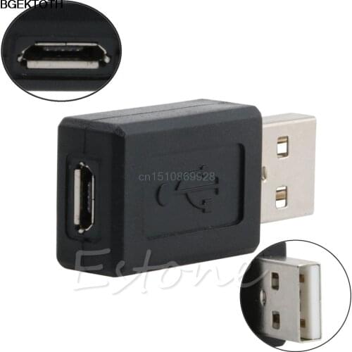 USB 2.0 A Male to Micro USB B 5 Pin Female Adapter Connector Converter NEW