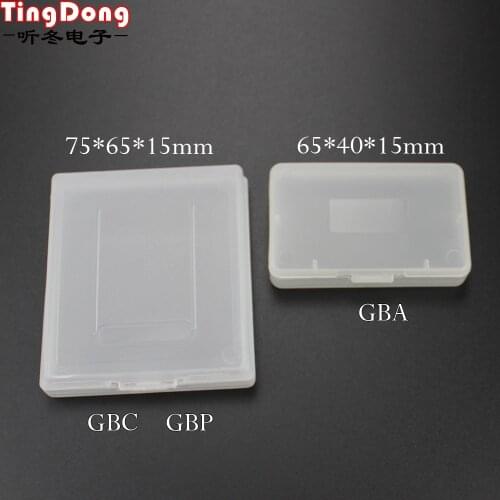 Game Cartridge Plastic Cases Game Cards Storage Box For Nintendo GameBoy For Pocket GBA GBC GBP Protector Holder Cover Shell