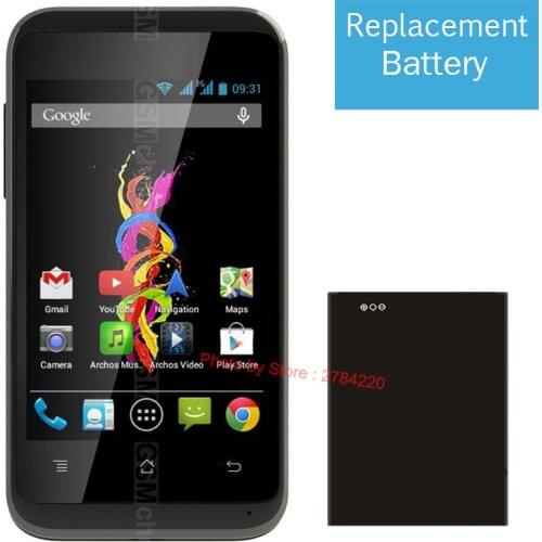 1420mAh Replacement Battery For Archos 35 Titanium Bateria Batterie Baterij Mobile Phone Batteries