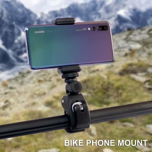 Bicycle Phone Mount Holder 360 Degrees Rotation Adjustable Bike Motorcycle Electric Car Scooter Cell Phone Mount Dropship