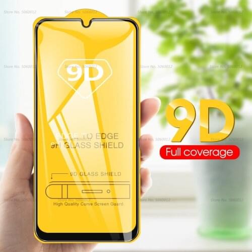 9D Curved Tempered Glass For Samsung Galaxy A50 A30 A51 A71 Screen Protector For Samsung M10 M20 M30 A70 A40 A60 A80 A90 Glass