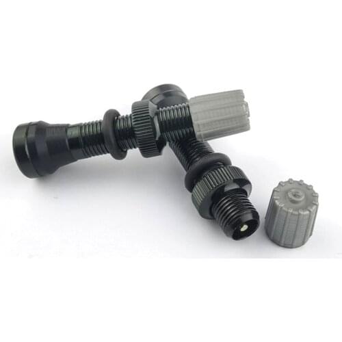1pcs Mountain Bike Valve Aluminum Alloy Tubeless Valve American Tubeless Valve Bicycle Tubeless Tire Valve