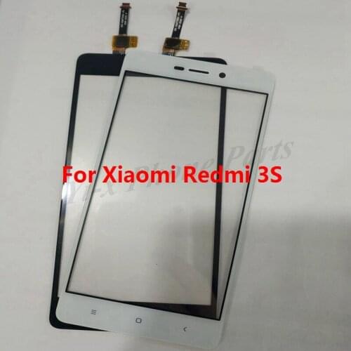 10x Touch Screen Sensor LCD Display Digitizer Front Outer Glass Front Panel For Xiaomi Redmi 3 3S 3X