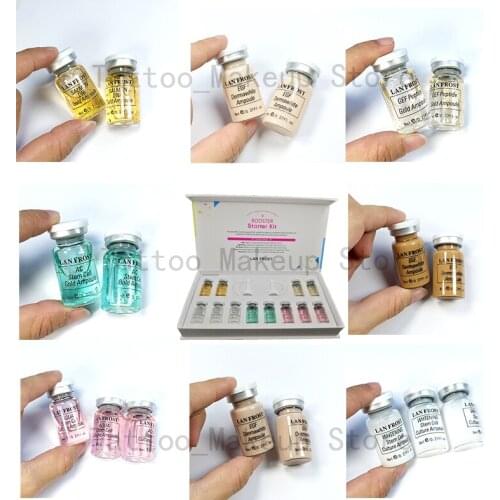 2pcs bb cream glow 8ml Derma White Booster Starter Kit bb Foundation add Niacinamide Skin Brightening Anti-aging derma pen