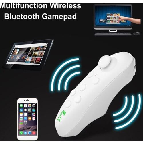 Wireless Bluetooth-compatible Gamepad Update VR Remote Controller For Android Joystick Game Pad Control For 3D Glasses VR BOX