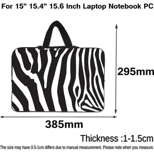 Laptop Sleeve Case Bag For Macbook Pro Retina 15, Huawei MateBook D15/ MagicBook New Cover Notebook Handbag 15.6" 15.4" 15"#023