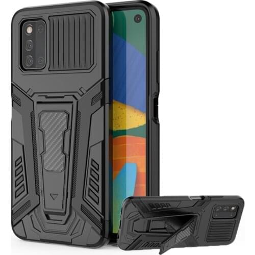 For Samsung Galaxy F52 5G Case Magnetic Car Holder KickStand Bracket Shockproof Bumper Armor Back Phone Case For Samsung F52 5G