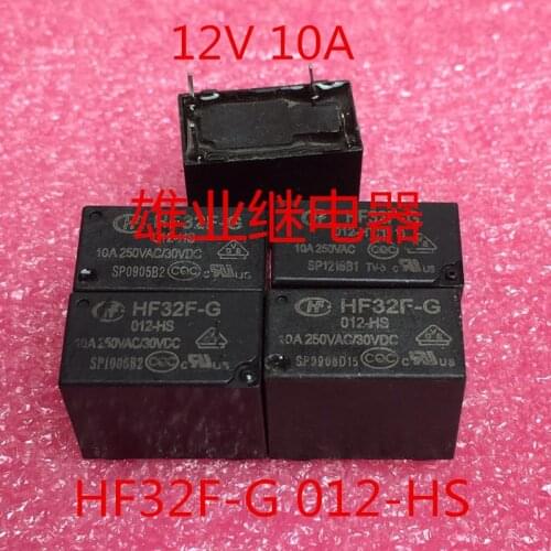 JZC-32F-G-012-HS Relay 12V HF32F-G-012 10A