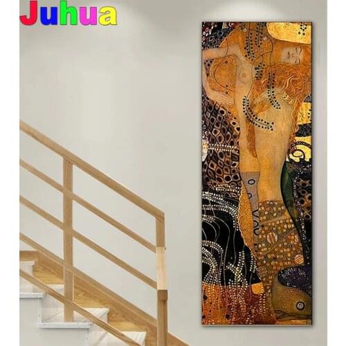 Gustav Klimt Classical DIY diamond painting,full,square,round abstract diamond embroidery mosaic art diamond stitch home decor