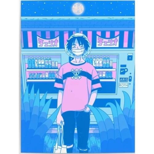 Modular Canvas HD Prints Handsome Boy Purple Anime Pictures Wall Art Painting Home Decor Posters For Living Room No Framework