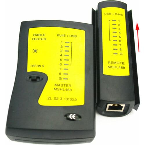 Networking Kit Cable Detector Remote Test Tools RJ45 Network Cable Tester Professional Repair RJ11 RJ12 CAT5 UTP LAN