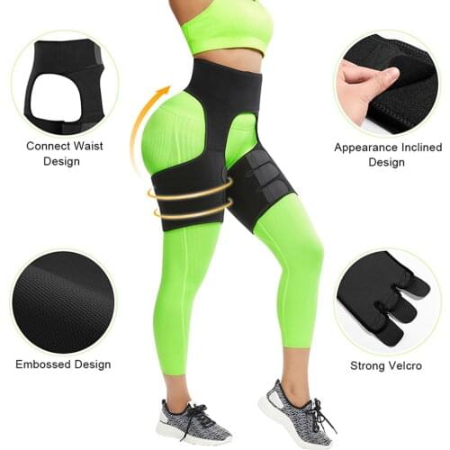 Neoprene Thigh Shaper Sweat Thigh Trimmers Leg Shaper Lose Weight Slimming Belt Butt Lifter Compress Belt