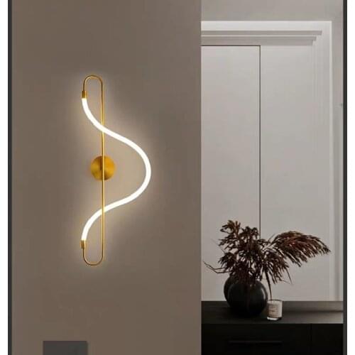 Nordic Wall Lamp Designer Led Mirror Lamp For Living Room Bedroom Corridor Dining Room Bedside Lamp Modern Decor Home Wall Lamp