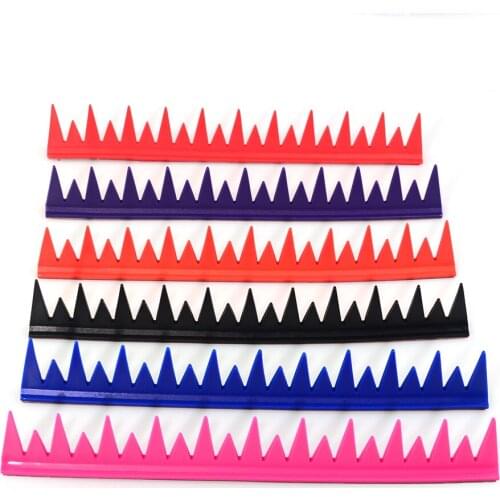 Road Warrior MX Stick On Motorcycle Helmet Mohawks Rubber Spike Strip Sticker Dirt Bike Cool Capacete Decoration Universal