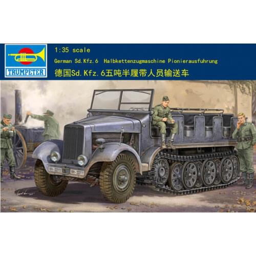 Trumpeter 1/35 05530 Sd.Kfz.6 Pionierausfuhru​ng
