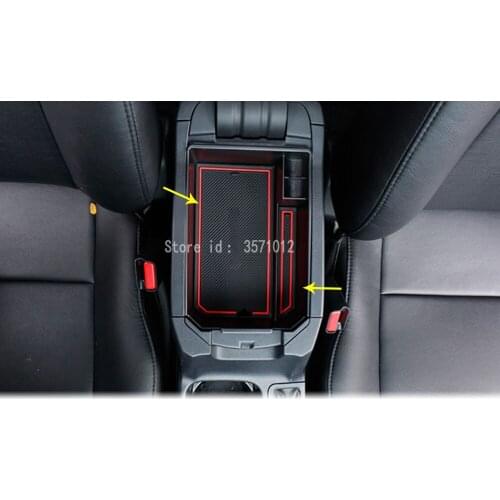 Inner Plastic Cover Storage Trim Container Center Console Cup Holder Gear Box Frame Armrest 1pcs For Toyota RAV4 2016 2017 2018