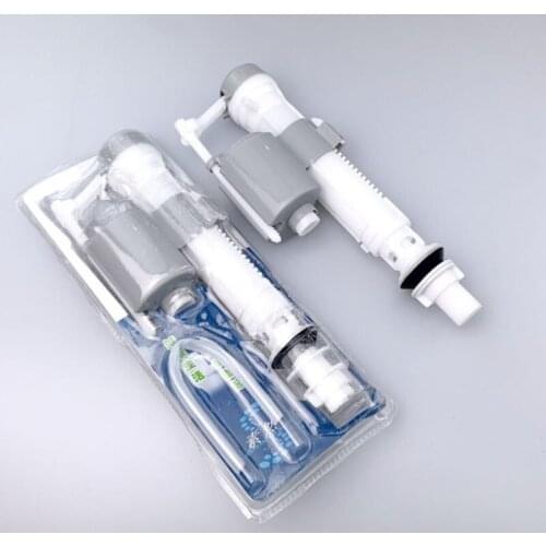 Fill Toilet Cistern Inlet Drain Valve Repair Replacement Kits Toilet Water Tank Dual Type Flush Valve Push Button