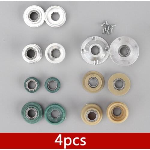 4Pcs Drive Shaft Bearing Axle Bearing Sleeve Upgrade Parts for Henglong RC Tank Model 3918/3908/3938/3899/3889/3818 Heng Long