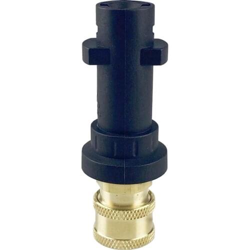 Pressure Washer Quick Connect 1/4" to Spray Gun Wand Lance Bayonet Adapter 1/4"Disconnect For Karcher K2 3 4 5 6 7