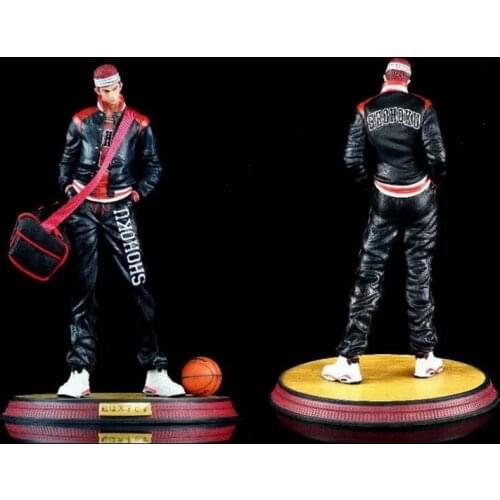 32CM Anime Figure SLAM DUNK Sakuragi Hanamichi PVC Action Figures Rukawa Kaede Akagi Takenori Mitsui Toy Figure Gifts