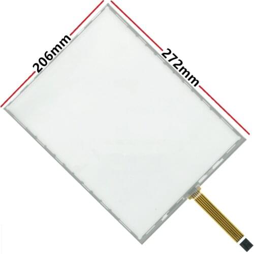 12.1 inch five-wire resistive touch screen 272*206
