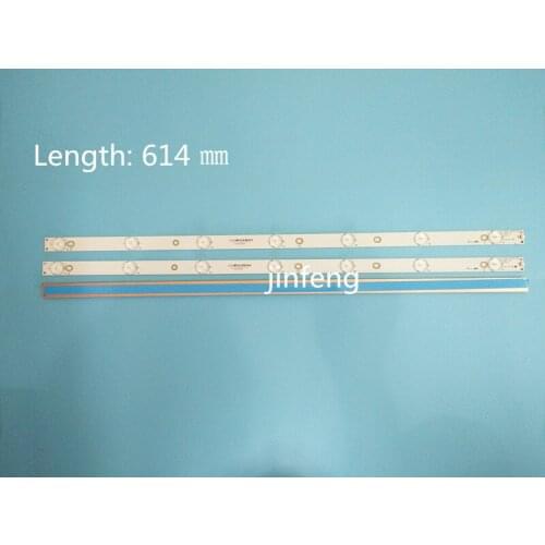 9set=27pcs LBM320P0701-FC-2 LED backlight strips32PFK4309-TPV-TPT315B5 32PFK4309 32PHS5301 TPT315B5 LB-F3528-GJX320307-H 32E200E