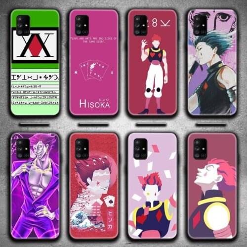 Hisoka Hunter Anime Phone Case For Samsung Galaxy A21S A01 A11 A31 A81 A10 A20E A30 A40 A50 A70 A80 A71 A51