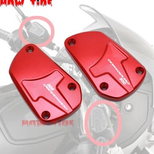 CNC Motorcycle Master Cylinder Front Brake Clutch Fuel Reservoir Cover Tank Cap For Aprilia DORSODURO900 2017 DORSODURO900