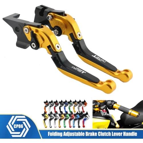 For BMW R NINE T R NINET 2014 2015 2016 14 15 16 CNC Motorcycle Adjustable Brake Clutch Lever Levers Folding