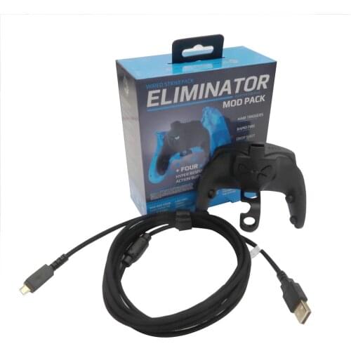 For PS4 Controller Durable Collective Minds Strike Pack Eliminator Mod Pack Direct Mapping for PS4 Gamepad Handle Accessories