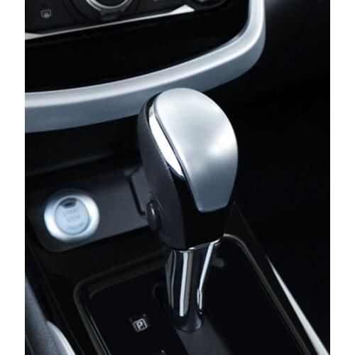 For Nissan Sentra 2016 2017 2018 ABS Matte Car gear shift lever knob handle cover Cover trim Car styling Accessories 1pcs